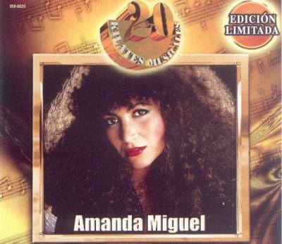 20 KILATES MUSICALES: AMANDA MIGUEL