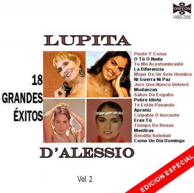 LUPITA D'ALESSIO-18 GRANDES EXITOS. VOL. 2