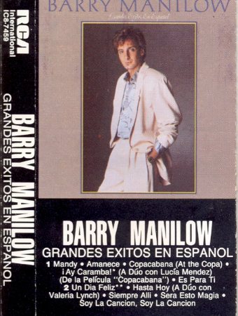 BARRY MANILOW-GRANDES EXITOS EN ESPAÑOL